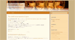 Desktop Screenshot of cognacfan.com