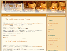 Tablet Screenshot of cognacfan.com